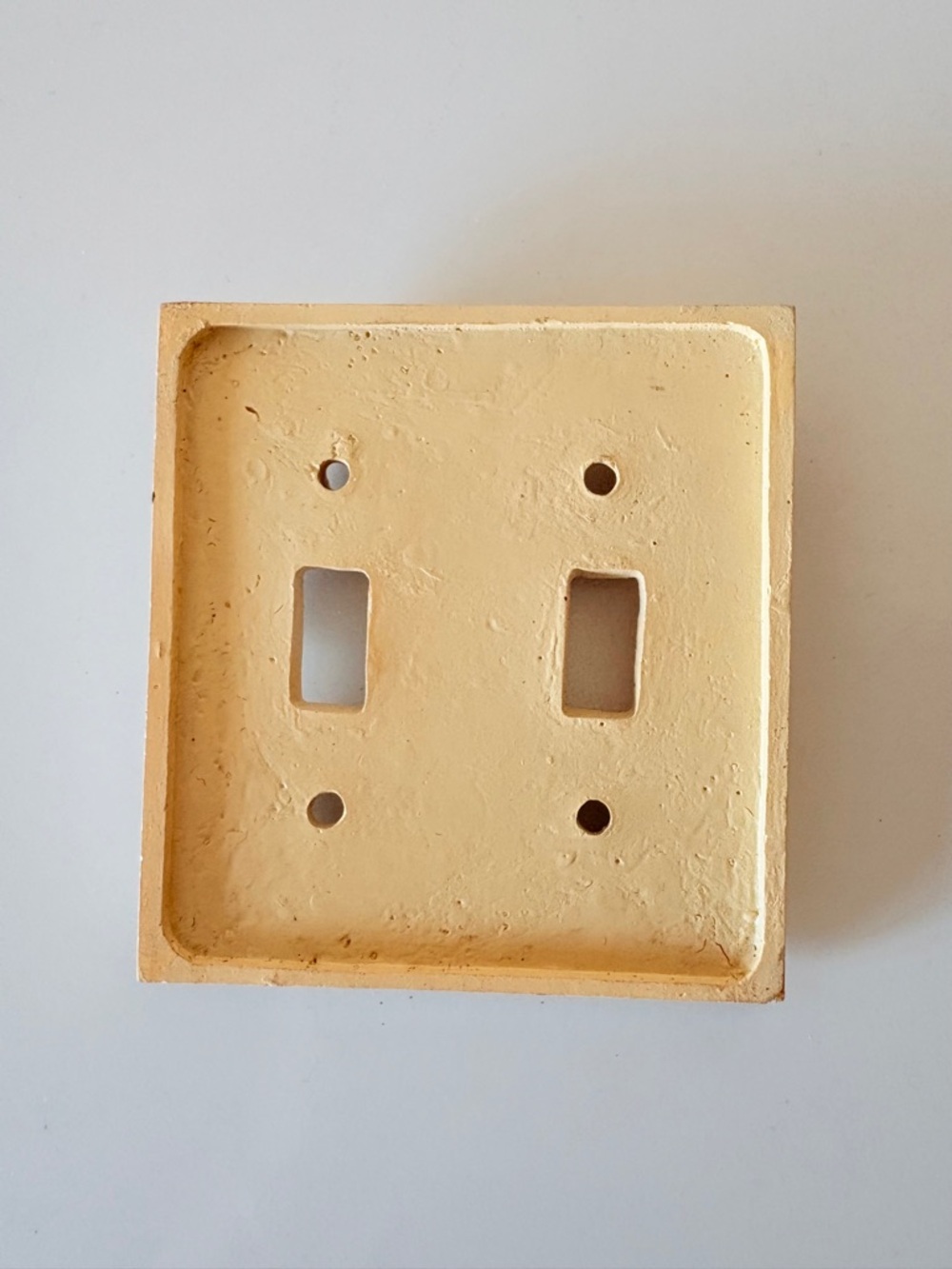 Cherub Rococo Double Light Switch Plate Resin - Picture 5 of 10